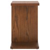 SAFAVIEH Couture Collection Kassia Medium Oak Brown C-Shaped Accent Table