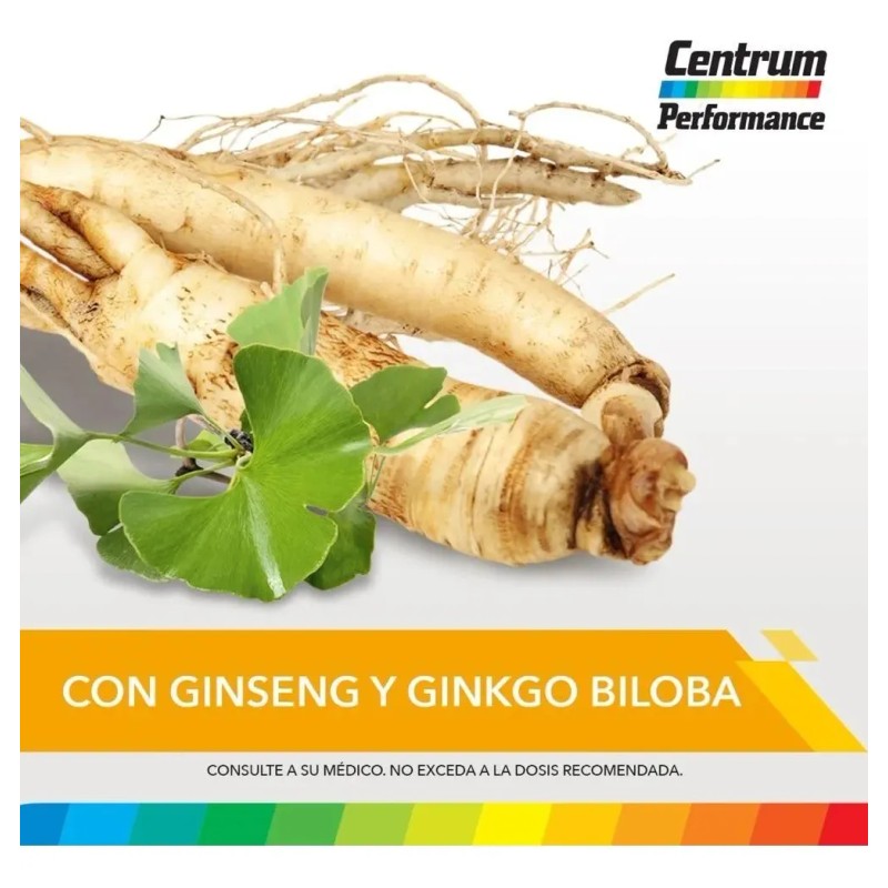 Multivitamnico Caja Con 30 Tabletas Performance Centrum -