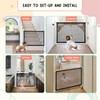 Dog Gate for Stairs, Pet Gate Baby Gate for The