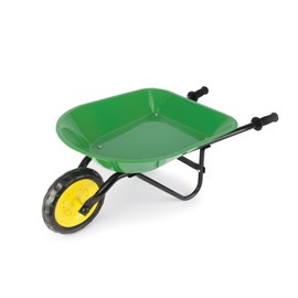 TOMY John Deere Kids Wheelbarrow - 34 Inch - Kids Gardening Tools - John Deere Toys - Ages 2 Years and Up