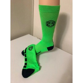 PERFORMANCE SERIES *** 3 Pair Men's 2.5 Lime Performance Footwear Elite Soccer Socks 10-13  LQQK***