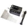 Hand Drill Set Pin Vise With Mini Twist Drill Bits
