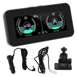 HUD Digital Angle Slope Meter Angle Declinometer Car Inclinometer for Car Off-Road Universal