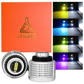 L1B LED Fog Lamp, White, Blue, 2 Colors, 5300 lm, Dual Color, Bi-Color, Switchable, White, Blue (Sparkling Blue x Sparkling White)