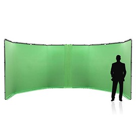 Manfrotto Panoramic Background Connection Kit 2.3 m Chroma Key Green