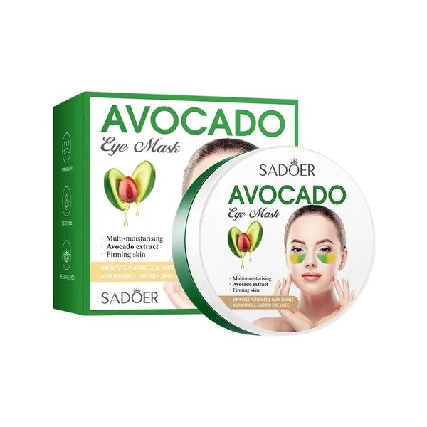 Parches Hidrogel Para Ojos Sadoer Elimina Ojeras Aguacate
