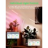 BBSolar Smart Plant Grow Light, 𝟐𝟎𝟐𝟒 𝐍𝐞𝐰𝐞𝐬𝐭 𝐁𝐫𝐢𝐠𝐡𝐭𝐞𝐬𝐭 2500lm Full