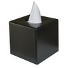 Corby Devon Cube Tissue Box - Black