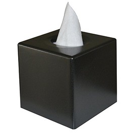 Corby Devon Cube Tissue Box - Black