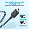 CJP-Geek 5ft Mini USB Cable Cord Compatible with Olympus VN