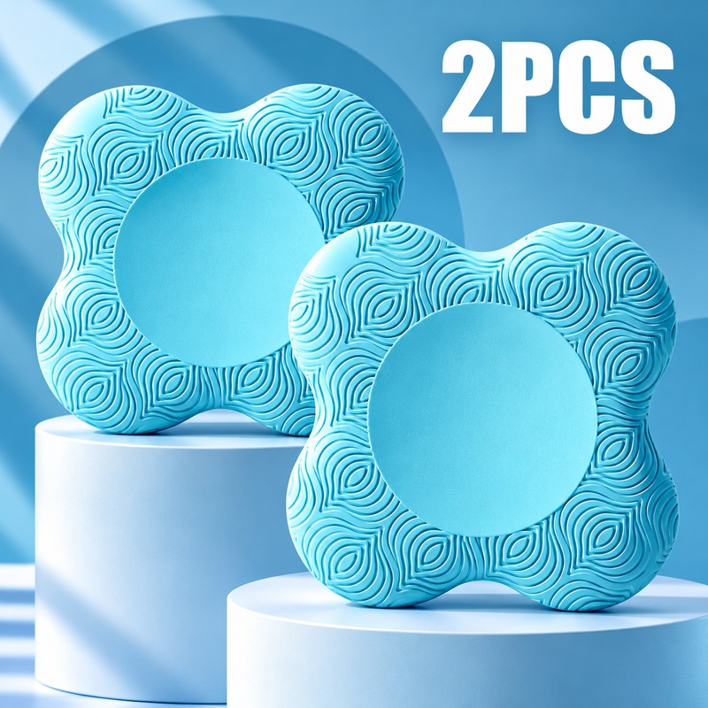 2Pcs Yoga Knee Pads for Kneeling & Floor Exercises –