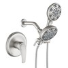 Shower Faucet Set Complete Shower Kit Dual Shower Head and