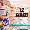 Fabulouz 6 X Shopping Trolley Tokens |New Shape 12 Edge