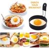 Stainless Steel Egg Rings - 8 Pack- Including 4 Pcs