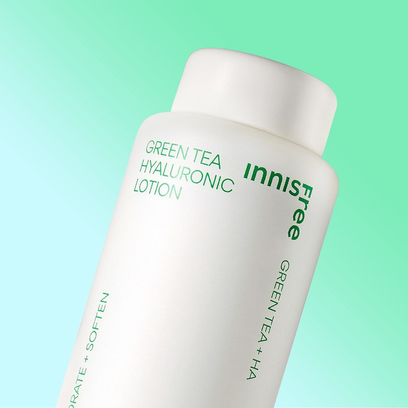 Innisfree Green Tea Hyaluronic Acid Lotion 170mL / 이니스프리 그린티