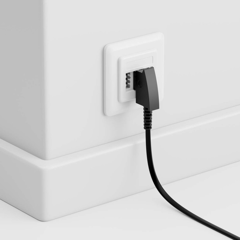 deleyCON 3 m Telephone Cable, TAE-F Plug to RJ11 Plug,