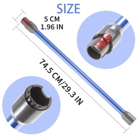 Unikstone Replacement Wand Compatible with Dyson V12 Detect Slim/V10 Digital Slim Cordless Stick Vacuum Cleaner, Quick Release Vacuum(Blue)