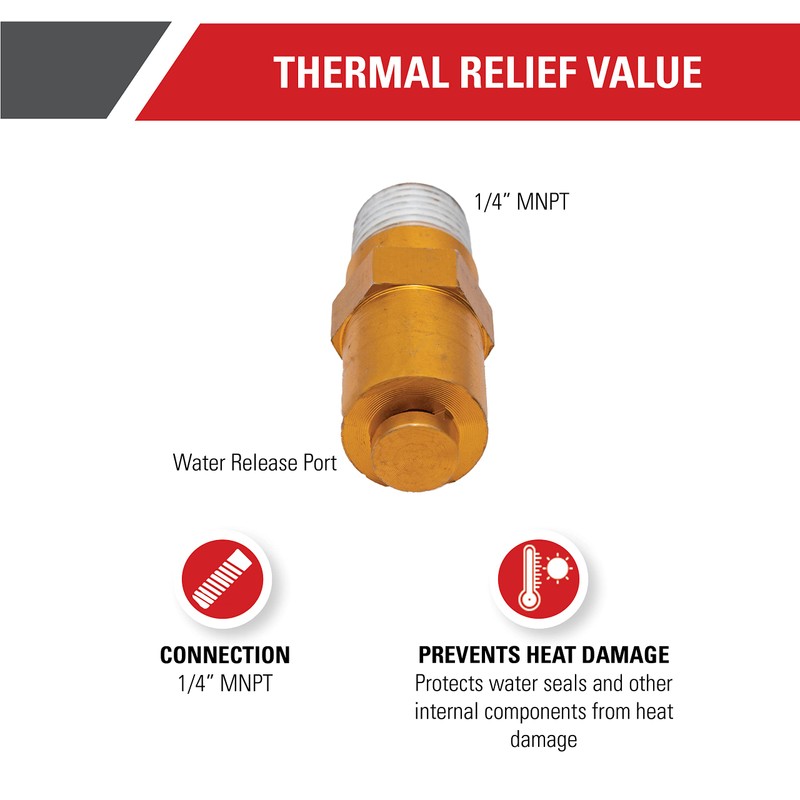 Simpson Cleaning 7101359 Thermal Relief Valve for Gas Powered Pressure