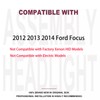 2PCS Headlights Assembly With Bulbs For 2012 2013 2014 Ford