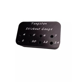 Toxic Tungsten Fab Tungsten Stick-Out Gauge TIG Welding Accesory