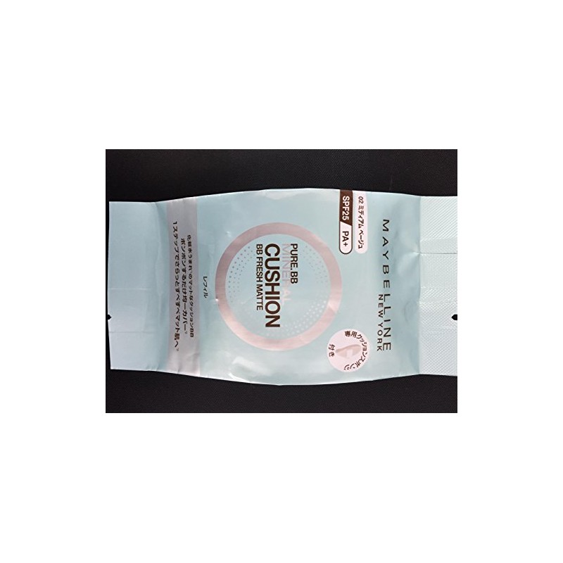Maybelline Foundation Pure Mineral BB Fresh Cushion Mat Refill 02