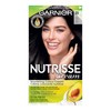 Garnier Nutrisse Cream, Permanent Hair Colour, 20 Soft Black, 100%