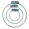 SPIRIT BEAST Hose Clamp, Stainless Steel, Baked Titanium Color, Hose