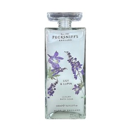 Pecksniff's Lily & Lupin Bath Soak Decanter | 500ml/16.9 Fl Oz