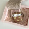 Cute Aesthetic Yellow Polka Dot Pattern case for AirPods 1/2
