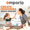 Emporio Kitchen Baking Pan Set - Nonstick Coating, Carbon Steel