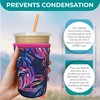 Koverz Iced Coffee Sleeve, Insulated Neoprene Cup Sleeve, Fits a