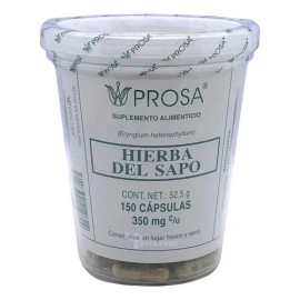 Hierba Del Sapo 150 Cápsula Prosa Sabor Sin sabor