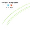 sourcing map 5pcs Fiber Optic Rods P5 Plastic 0.75mmx30cm for