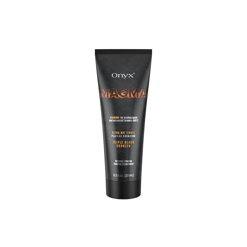 Onyx Magma Extreme Tingle Sunbed Cream with Bronzer 251 ml