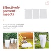 Totority 3pcs Plant Frost Protection Cover with Drawstring Non Woven