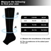 HYCOPROT Zip Compression Socks for Men and Women, 2 Pairs,