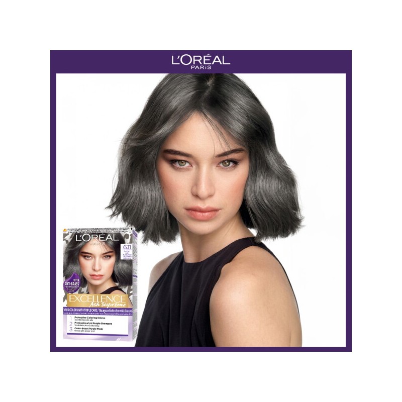 L'Oréal Paris Excellence Ash Supreme 2pcs (increased) Bondrepair 100ml (random)