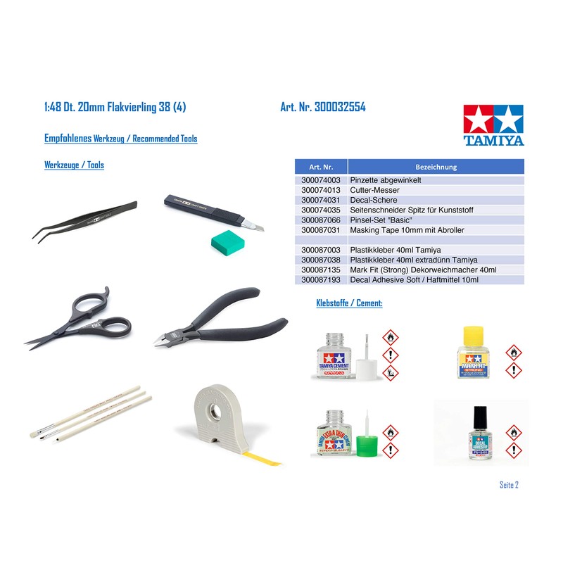 Tamiya 1/48 German 20mm Flakvierling 38