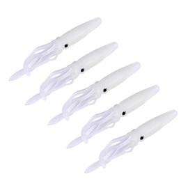 LZKW Fishing Lure Squid Lures Durable Fishing Trolling Device for Fishing Lovers (Luminous Squid)