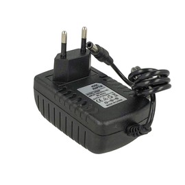 24V 1A 24W Power Supply Transformer with EU Plug Transformer 220V to 24V Black (24W 24V 1A)