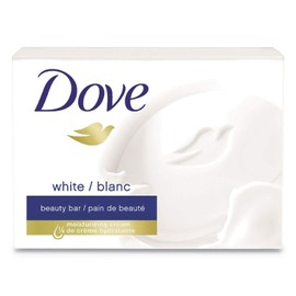 Dove Beauty Bar Soap Original, for Soft, Smooth Skin, with 1/4 Moisturizing Cream 2.6 oz (Pack of 1)