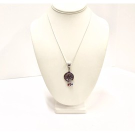 JKCE Designs Mother's Birthstone Pendant Necklace, Jewelry Gift For Mom