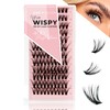 One V Salon Fluffy Lash Clusters, Thick False Eyelashes 120