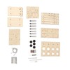 Wooden Hydraulic Excavator DIY Manual Detachable Educational Stimulation Hydraulic Excavator