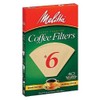 Melitta Premium #6 Cone Paper Coffee Filters Natural Brown, 40 Count - 3 Pack