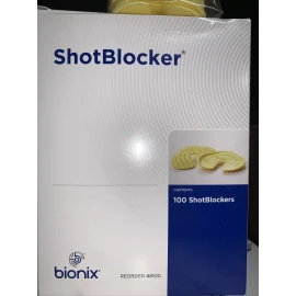 Bionix ShotBlocker 100 Pack, Bionix Reorder #8100 New In The Box.