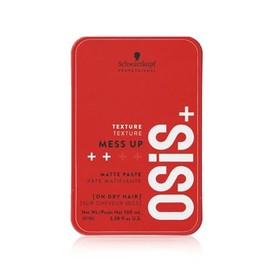 Schwarzkopf Professional OSIS - Mess Up Cera Moldeadora 100 ml, Fijación Flexible y Media, para Peinados de Cabello Corto y Despeinados, Pasta Mate, Textura Seca