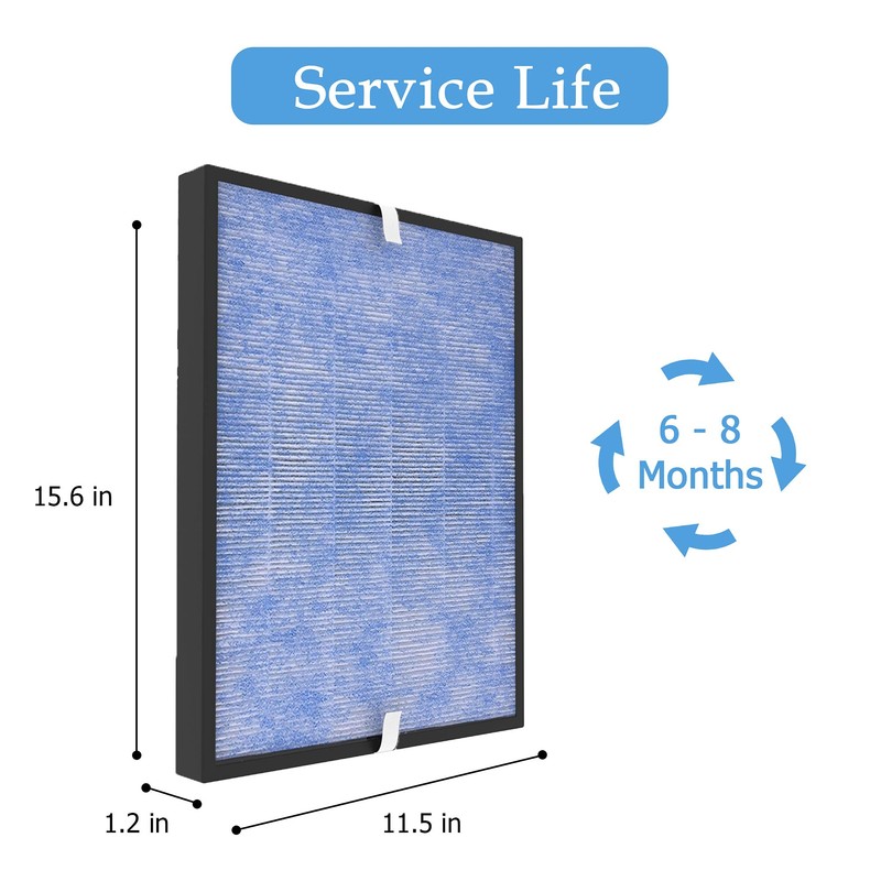 Vegebe MSA3/MSA3S Filter Replacement, Compatible with Membrane Solutions MSA3 and