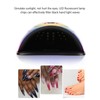 Nail Gel Dryer LED Light Quick Drying Finger 150W 57LEDs