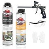 Kraken Bond Black Spray Waterfall Foam Sealant - (1x24oz) Expanding
